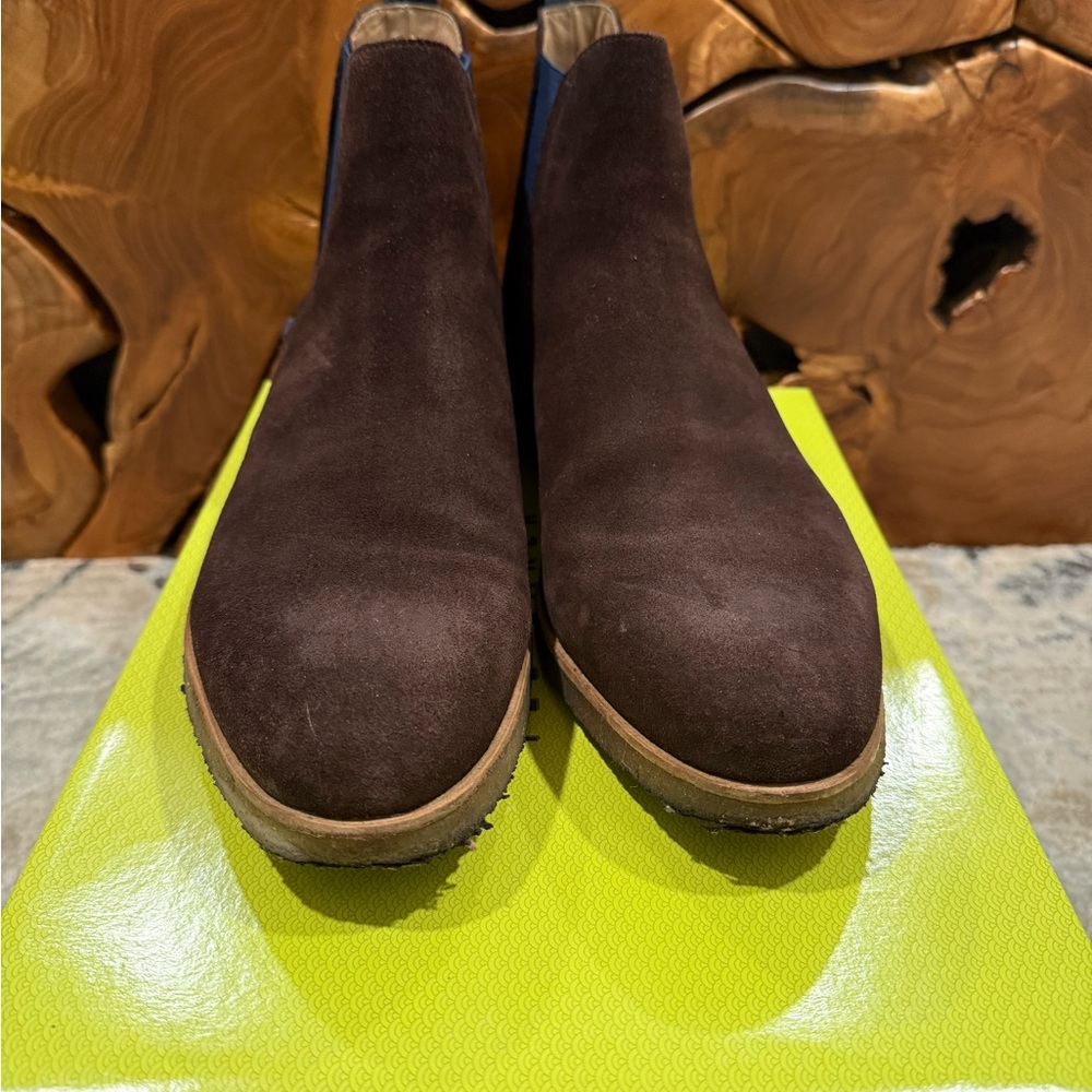 Ted Baker Mardin Dark Brown Suede Chelsea Boots
